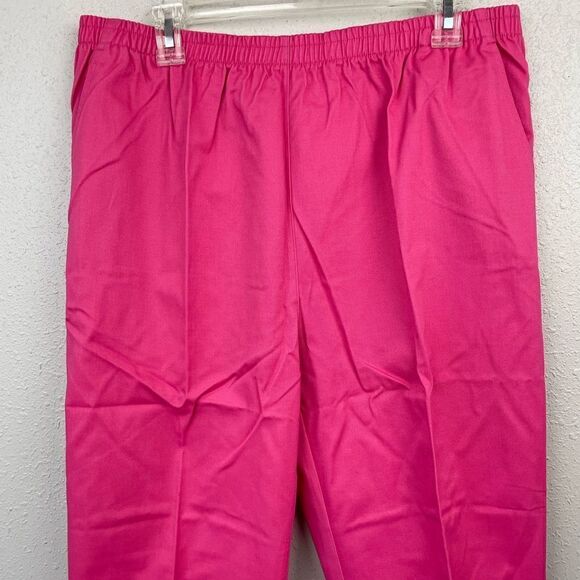 NWOT Draper’s & Damon’s Pink Pants Size 16 Petite Short - Picture 2 of 6
